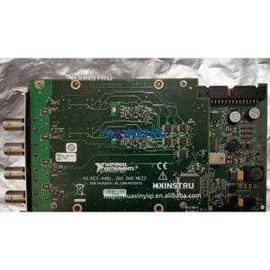 National <b>Instruments</b> NI PXI-4462 24-Bit 204.8 KS./s Sound <b>and</b> Vibration Module H - Product Image 1
