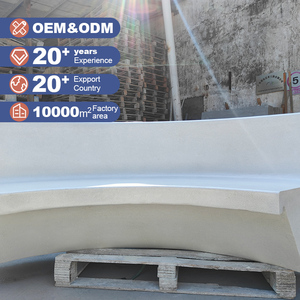 Soluzioni Personalizzate per Arredamento da Esterno, Set Divano da Giardino in Cemento Impermeabile per Villa, Balcone e Patio - Product Image 1