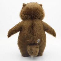 Costume de mascotte gonflable en fourrure de castor pour adulte, pour Halloween, carnaval, cosplay, fête