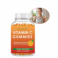 Complément alimentaire pour adultes personnalisé OEM/ODM, gommes à la vitamine C de marque, 250 mg
