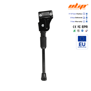 Béquille de vélo de montagne épaissie de 22 pouces avec support de pied, 2 trous, béquille universelle pour vélo d'enfant, support latéral unique - Product Image 1