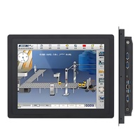 Panel PC Industrial Todo en Uno con Pantalla Táctil Capacitiva de 10 Puntos, IP65, Personalizado, 15.6/18.5/19/21.5 Pulgadas, Marco de Aleación de Aluminio, LCD