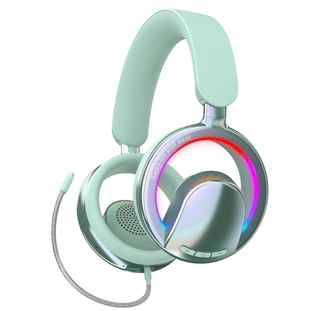 2026 New Open-ear Headset for 3.5mm Connection for E-sports Gaming Low Latency PVC/Leather Materials Non-stuffy Design