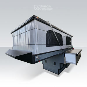 Campeur de ramassage tout-terrain fiable avec rallonge de lit, réfrigérateur et système solaire, parfait pour l'exploration en pleine nature - Product Image 1