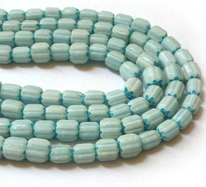Perles Chevron Personnalisables en Verre Soufflé et Cristal Ovales/Ronds pour la Fabrication de Bijoux, Vente en Gros, Boîte Détachée, Marque FE - Product Image 1