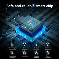 Chargeur rapide 45W PD 3.0 PPS, adaptateur mural USB-C à charge rapide adaptative pour S24/S23/S22 et Tab S9