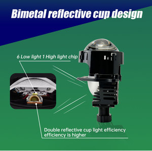 Proyector de haz Alto y Bajo Bi-LED de 3 pulgadas Sistema de iluminación automática de 6000K para automóviles y motocicletas Modelo <span class=keywords><strong>Clase</strong></span> <span class=keywords><strong>C</strong></span> - Product Image 3