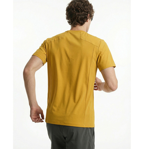 Nouveau T-shirt de sport 2026 à manches courtes, respirant, séchage rapide, coupe ajustée, pour course en extérieur, couleur unie - Product Image 1