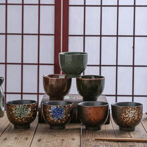 Restaurant <span class=keywords><strong>Cuisine</strong></span> Bol à riz en céramique <span class=keywords><strong>Cuisine</strong></span> japonaise Tasse à soupe Bol à <span class=keywords><strong>matcha</strong></span> Vaisselle rétro en porcelaine Bol à salade et à collation - Product Image 1