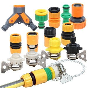 Raccord <span class=keywords><strong>de</strong></span> tuyau <span class=keywords><strong>de</strong></span> <span class=keywords><strong>jardin</strong></span>, pistolet à eau pour lavage <span class=keywords><strong>de</strong></span> voiture, raccord rapide multifonction, <span class=keywords><strong>robinet</strong></span> en plastique, embout 1/2 3/4 1 pouce - Product Image 5