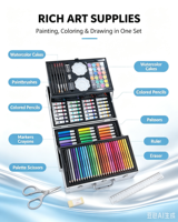 Coffret de peinture pour enfants en aluminium