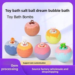 Bombes de <span class=keywords><strong>bain</strong></span> pour enfants transfrontalières, bombes de <span class=keywords><strong>bain</strong></span> moussantes au sel marin 100g, contrôle du sébum, aux huiles essentielles - Product Image 5