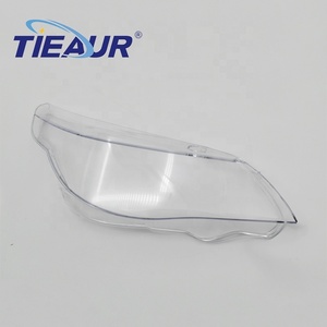 TIEAUR 헤드라이트 커버 헤드램프 커버 헤드라이트 렌즈 커버 플라스틱 헤드램프 글라스 고급형 E60/E61 04-10년 - Product Image 3
