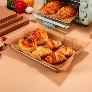 Non-Stick Parchment <b>Paper</b> Sheets 9x13 Double Sided Grease Proof Coating for Grilling <b>Air</b> <b>Fryer</b> Steaming Sandwiches Bread - Product Image 5
