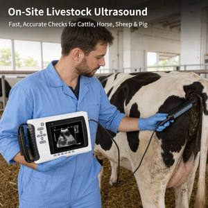Escáner <span class=keywords><strong>de</strong></span> Ultrasonido Veterinario Portátil EX-20, Sistema Completamente Digital para Perros y Gatos, Ultrasonido Veterinario Portátil con Acero Inoxidable - Product Image 3