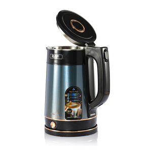 Electric <b>Kettle</b> Super High Quality Double Wall Insulation Cool Touch BPA Free with Keep Warm Function <b>Temperature</b> <b>Control</b> - Product Image 3
