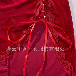 ผู้ผลิตชุดชั้นในเซ็กซี่สไตล์รัมโรสสำหรับตลาดยุโรปและอเมริกา เหมาะสำหรับไนท์คลับ ดรอป - Product Image 4