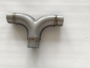 Tuyau d'échappement universel en acier inoxydable en Y, finition brute, soudé, sur mesure pour l'automobile, vente en gros - Product Image 6