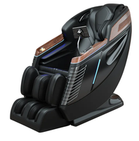 Fauteuil de massage zéro gravité de luxe 2026 à commande vocale IA, avec fonction chauffante de haute qualité pour la relaxation du corps et des jambes, idéal pour la maison et le salon
