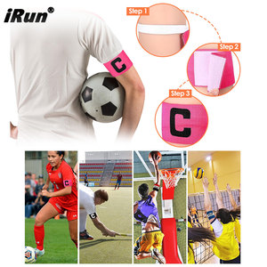 Brassard de Capitaine de Football Personnalisé IRun en Nylon, Bande Élastique pour Entraînement d'Équipe de Football - Product Image 3