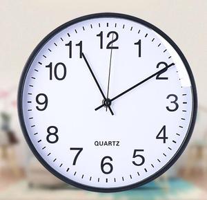 Custom logo Factory Directly Wholesale Promotion Gift Plastic <b>Clock</b> Round Home <b>Decorative</b> <b>Clock</b> <b>Wall</b> - Product Image 2