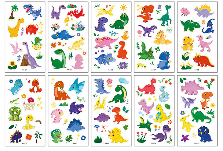 ไดโนเสาร์ 4-10ชิ้น/ถุง