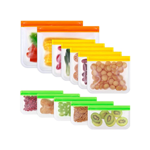 Sacs de conservation réfrigérés personnalisés en PET/VMPET transparents, scellés sur 3 côtés, avec fermeture éclair, pour fruits (vente en gros) - Product Image 3