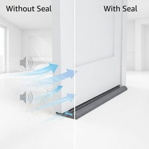 Sunsbuild - Tira de Sellado Personalizada para Puertas, Aislante Contra Corrientes de Aire, Reduce el Ruido, Espuma para Detener Puertas, Servicio de Corte, Color Blanco - Product Image 2
