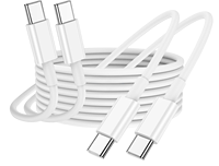 Cable de Carga PD de 60W, USB C a USB C, de 1M, 1.5M y 2M, Transferencia Rápida de Datos, Compatible con iPhone 15, iPhone 16 Pro Max