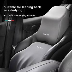 Cojín trasero para reposacabezas de coche, <span class=keywords><strong>almohada</strong></span> trasera, accesorios de Interior de coche de oficina, <span class=keywords><strong>almohada</strong></span> de espuma viscoelástica para el cuello, soporte Lumbar <span class=keywords><strong>Cervical</strong></span> - Product Image 3