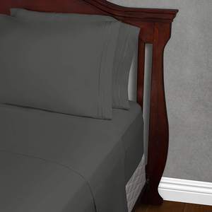 नमूना अनुकूलन नरम माइक्रोफाइबर बिस्तर फिट शीट लक्जरी पॉलिएस्टर बिस्तर शीट 4 पीसी बिस्तर शीट सेट - Product Image 4