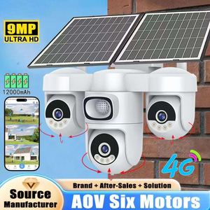 กล้องโซลาร์เซลล์ Okam Pro AOV รุ่นใหม่ ขายดี บันทึกได้ 24 ชั่วโมง ความละเอียด 12MP รองรับ 4G พร้อมแผงโซลาร์เซลล์ 2 แผง เลนส์ <span class=keywords><strong>4</strong></span> ตัว หมุนได้ 3 ทิศทางผ่านแอพพลิเคชั่น - Product Image 4