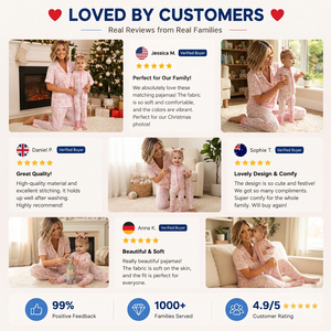 Conjunto de pijamas a juego para la familia, ropa de dormir con estampado rosa para mujer y bebé, ropa de casa de algodón suave, conjunto para madre e hija - Product Image 5