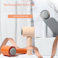 Lime à pieds électrique sans fil Mixin MXP-2, 3 têtes de ponçage (gros grain/fine/precision), puissance 24W, 1400/1700 tr/min