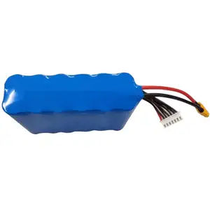 Produk baru Li ion paket baterai 6S2P 22.2V 8000MAH 10C tingkat tinggi Lishen LR21700LA untuk Drone UAV RC Model pesawat terbang