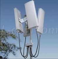 Antenne sectorielle MIMO extérieure HUAHONG/HHTX TDJ-B-1215-8027S-65 800-2700MHz, angle d'inclinaison 65°