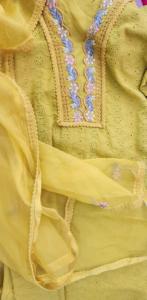 Robe indienne en coton col carré Kurta pour femmes mode dames conception robe courte été femme robe indienne pour les filles - Product Image 3