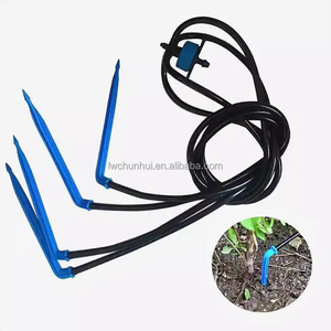 Akıllı otomatik sera kök sulama damla hidroponik damla sulama sistemi 4 şube dirsek damla bahis ok damlatıcı seti - Product Image 4