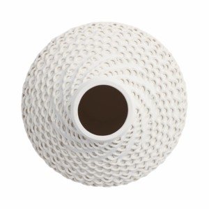 Vaso in Ceramica Ovale Texturizzato, Vaso Moderno per Fiori, Decorazione per Soggiorno, Camera da Letto, Ufficio e Tavolo - Product Image 6