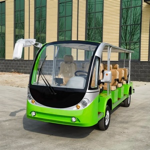 Grande Voiture de Tourisme Électrique Économique à <span class=keywords><strong>4</strong></span> Roues Motrices, 14 Places, Voiture de Tourisme Électrique, Voiturette de <span class=keywords><strong>Golf</strong></span> 14 Personnes, Buggy, Voiture de Visite des Sites - Product Image 4