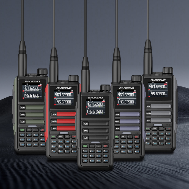 WalkieTalkie Baofeng UV-16M Multi-band USB-C 2 Way Radio Long Range UV16 10KM FM Radio IP68 Waterproof Transceiver 999CH