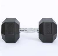 Vente en gros d'haltères hexagonaux en caoutchouc 2.5-100lbs (1.25-45kg) - Gym & équipement de fitness à domicile
