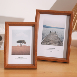 Hiện đại MDF óc chó Màu khung ảnh bằng gỗ kích thước tùy chỉnh 3.5x5 <span class=keywords><strong>4x6</strong></span> <span class=keywords><strong>5x7</strong></span> <span class=keywords><strong>6x8</strong></span> <span class=keywords><strong>8x10</strong></span> <span class=keywords><strong>A4</strong></span> cho tường trang trí nội thất và hiển thị áp phích - Product Image 2