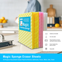 Éponges nettoyantes magiques lavables multi-usages Éponge à gomme en mélamine pour les sols, la cuisine et les voitures