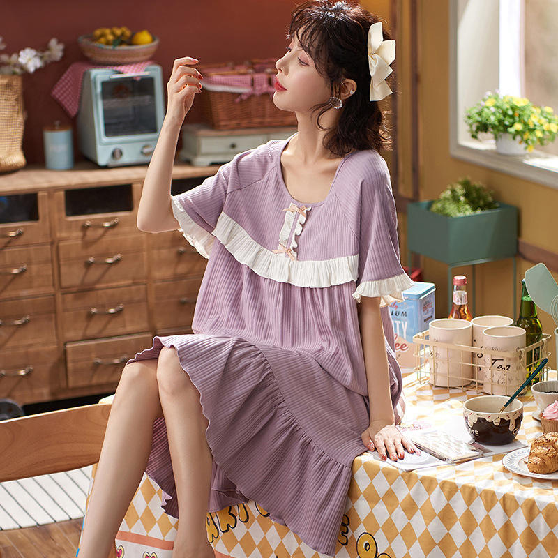 Night Gown Vintage Inspired Sleepwear Bohemian Bride Nightgown