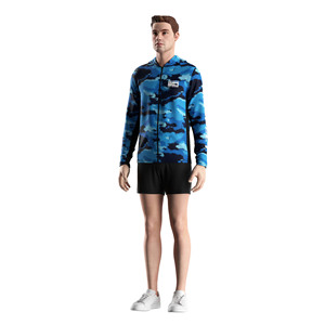 Jersey de Pesca con Capucha y Cierre Completo para Hombre, Transpirable, Anti-UV, para Pesca desde la Orilla y en Barco - Product Image 2