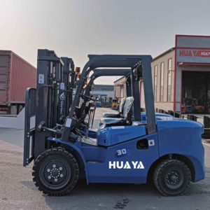 厂家直销出口叉车3吨3.5吨柴油三缸桅杆侧移位器高配置4x4叉车价格 - Product Image 1