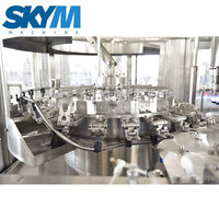 Ligne complète de production automatique de bouteilles en plastique PET d'eau minérale potable pure Machine de remplissage de bouteilles d'eau