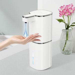 Model baru bebas sentuh 420ml M19 otomatis berbusa pembersih tangan sabun tunggal dudukan dinding Dispenser untuk kamar mandi Hotel dapur - Product Image 1