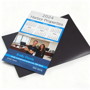 Calendario Magnético Ecológico Personalizado 2026, Regalo Promocional, Diseño Personalizado, Imán de Papel para Refrigerador - Product Image 2